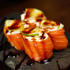 Hot Gunkan Lemon (8 peças)